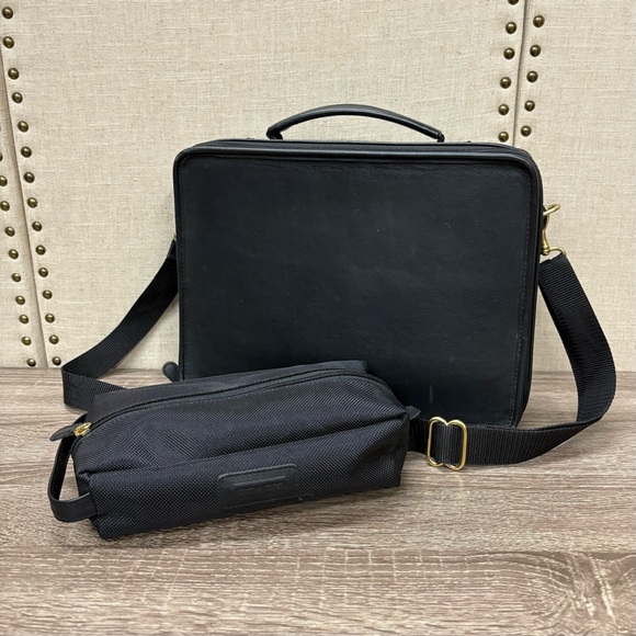 Vintage Coach Business Briefcase with travel bag - Picture 1 of 16